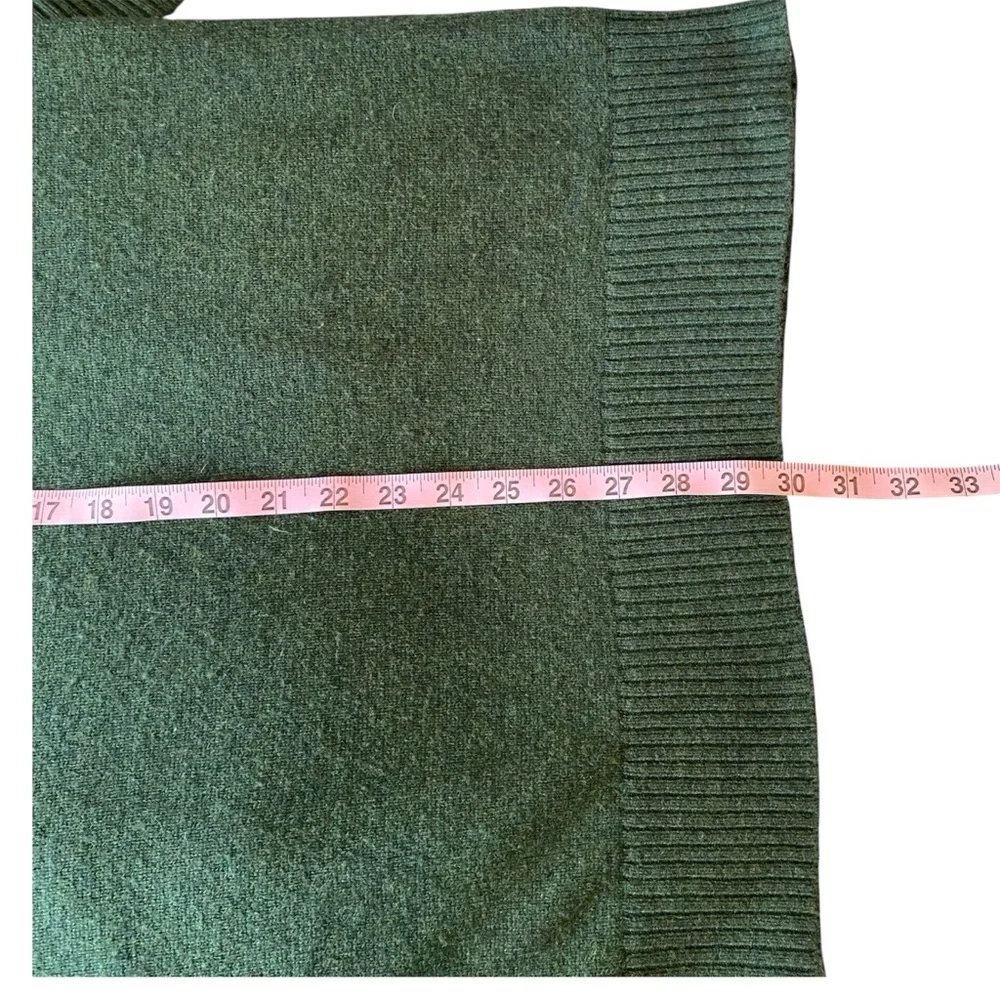 J.Crew Mercantile Men’s XL Lambswool Blend Crewneck Sweater Dark Green